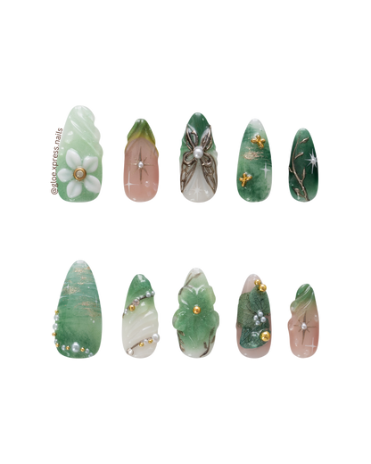Emerald Blossom Garden